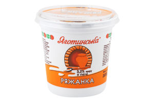 Ряжанка 3.2% Яготинська ст 300г