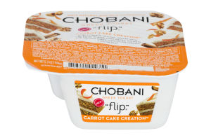 Chobani Greek Yogurt Flip Carrot Cake Creation