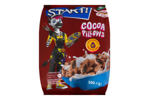 Завтраки сухие зерновые Cocoa Pillows Start! м/у 500г