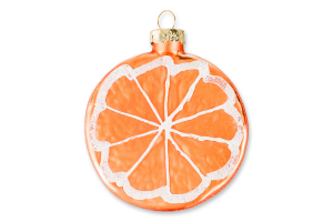 Прикраса ялинкова фрукт KPMN в асорт.