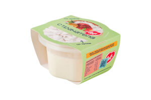 Сир 55% м'який підплавлений Страчатела Lel' ст 0.15кг