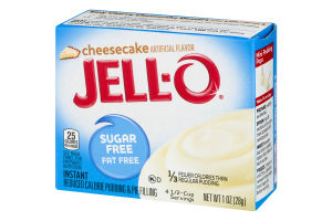 JELL-O Instant Fat Free & Sugar Free Pudding & Pie Filling Cheesecake