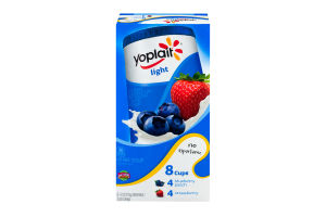 Yoplait Light Fat Free Yogurt Variety Pack - 8 CT