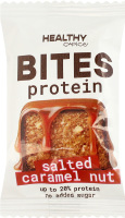 Цукерка в чорному шоколаді Salted caramel nut Protein bites Healthy Choice м/у 14.5г