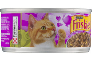 Purina Friskies Tasty Treasures Cat Food With Turkey & Cheese In Gravy