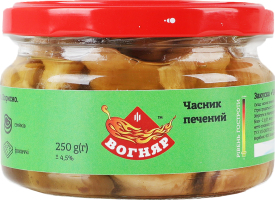 Закуска Чеснок печеный Вогняр с/б 250г