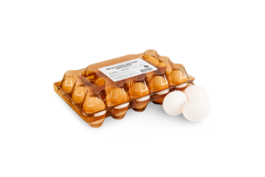 Яйця курячі харчові оброблені ТОВ Овостар п/у 15шт