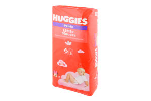 Трусики-підгузки для дівчаток 15-25кг 6 Pants Huggies 44шт