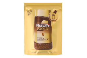 Кофе растворимый сублимированный Gold Nescafe д/п 165г