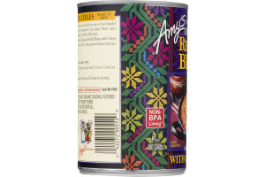 Amy's Organic Vegetarian Refried Beans With Green Chiles Mild