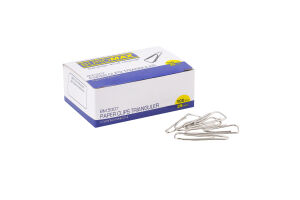 Скрiпки нікельовані трикутні 25мм 100шт Буромакс