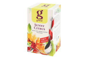 Смесь фруктово-травяная с ароматом апельсина Sunny citrus G'tea! к/у 20х1.5г