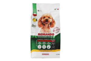Корм д/собак малих порід з куркою та вівсом сухий 1,5кг Morando Tradizioni