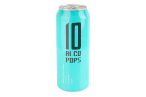 Напиток сброженный 500мл 10% газированный Эйфория 10 Alco Pops ж/б