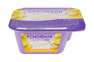 Chobani Simply 100 Greek Yogurt Lemon Meringue Crisp