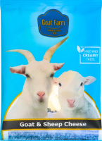 Сыр плавленный 40% козий и овечий в ломтиках Goat Farm м/у 100г