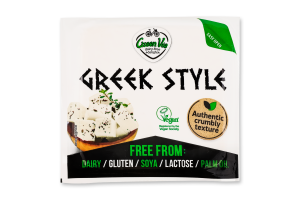 Сир веганський Грецький Green Vie в/у 0.2кг
