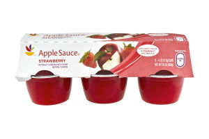 Ahold Strawberry Apple Sauce - 6 CT