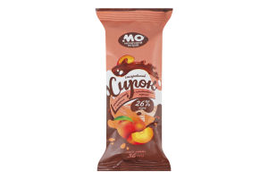 Сырок глазированный 26% молокосодержащий с сахаром и наполнителем Персик Молочний острів м/у 36г