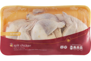 Ahold All Natural Split Chicken