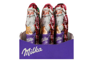 Шоколад фігурний молочний у формі Святого Миколая Milka м/у 45г
