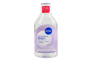 Вода мицеллярная успокаивающая с экстрактом солодки, пантенолом + аминокислотный комплекс Nivea 400мл