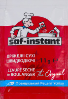 Дріжджі сухі хлібопекарські швидкодіючі Saf-Instant м/у 11г
