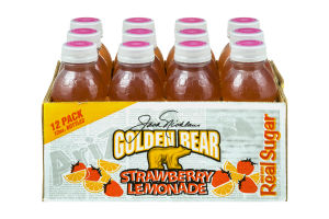 Golden Bear Strawberry Lemonade - 12 PK