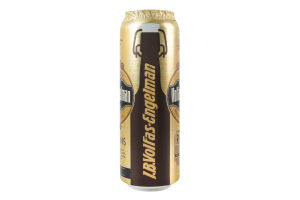 Пиво 0.568л 5.2% світле фільтроване пастеризоване Rinktinis Premium Lager Volfas Engelman з/б
