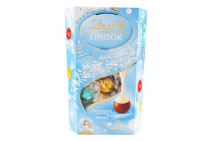 Цукерки Lindor Assorti Curs Blanc& Lait