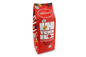 Кава натуральна смажена в зернах Espresso Blend Intensive Gemini 1с м/у 1кг