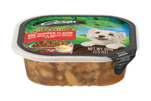 Cesar Canine Cuisine BBQ Chicken Flavor With Orzo & Green Beans In Sauce