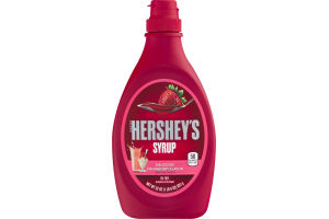 HERSHEY'S Strawberry Flavored Syrup, 22-Ounce Bottle