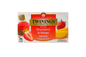 Чай Полуниця та манго Twinings к/у 20х2г
