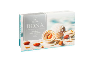 Цукерки з мигдалем Bona ChoccoVia к/у 350г