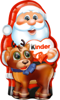 Шоколад молочный фигурный с молочным шаром внутри Kinder м/у 69г