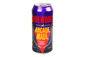 Пиво BrewDog Arcade Made світле н/ф з/б