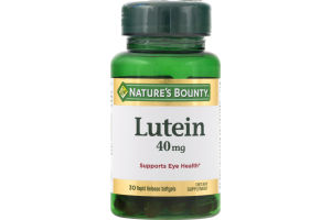Nature's Bounty Lutein Rapid Release Softgels - 30 CT
