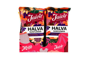 Халва подсолнечная Фруктовый микс Jaivir м/у 160г