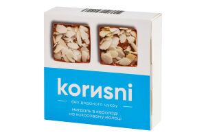 Миндаль в молочном шоколаде bezСахара к/у 120г