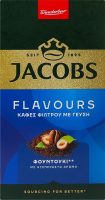 Кава натуральна смажена мелена зі смаком лісового горіха Flavours Jacobs к/у 250г