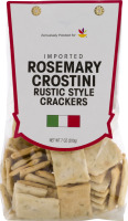 Ahold Imported Rustic Style Crackers Rosemary Crostini