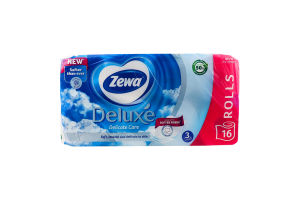 Туалетная бумага Delicate Care Deluxe Zewa 16шт
