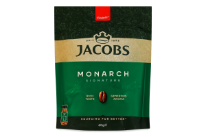 Кофе растворимый сублимированный Monarch Jacobs д/п 60г