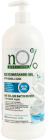Еко гель для миття посуду з харчовою содою No% Green Home 1л