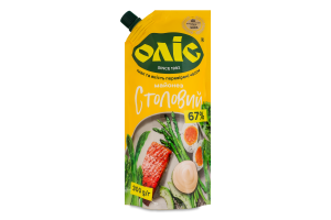 Майонез 67% Столовый Оліс д/п 300г