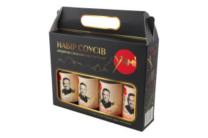 Набір соусів Подорож смаками Азії 4*215мл пет Jami