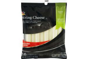 Ahold String Cheese Mozzarella - 16 CT