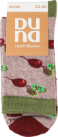 Носки универсальные Duna №5640 27-29 темный-беж