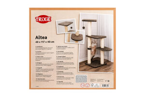 Дряпка д/котів Алтіа сіра 117см Тріксі